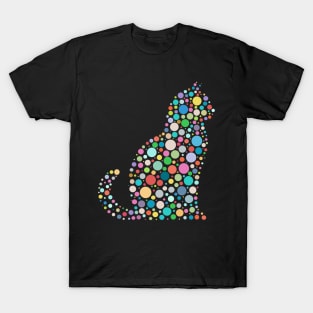 Cat Happy International Dot Day 2024 Polka Dot Men Women Kid T-Shirt